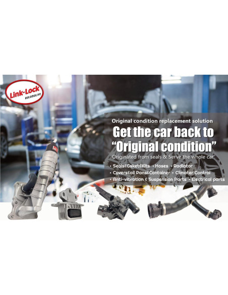 Juego de Juntas de Colector de Admisión LINK-LOCK 4PCS FKM para BMW B48