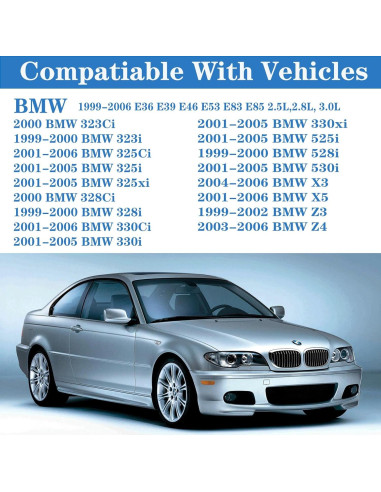 Junta de Colector de Admisión HIHIAV para BMW 2.5L M54