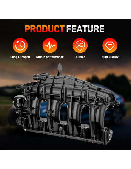 Colector de Admisión GDUKOP 2008-2013 Audi VW 2.0T TSI