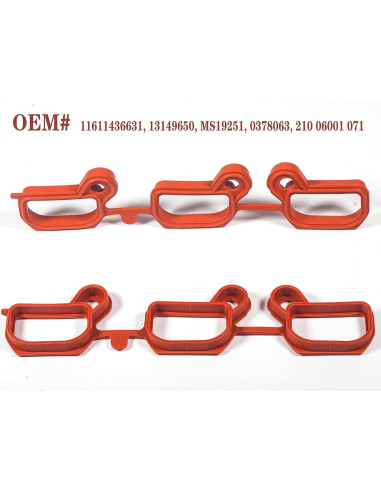 Junta de Colector de Admisión HIHIAV para BMW 2.5L M54