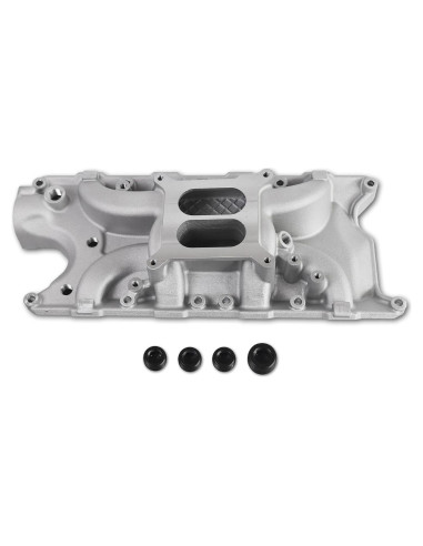 Colector de Admisión Aluminio JGhyperX Doble Plano 260 289 302 V8