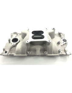 Colector de Admisión Doble Plano Pateyney para Chevy SBC 350-400 2