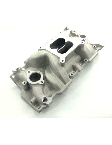 Colector de Admisión Doble Plano Pateyney para Chevy SBC 350-400