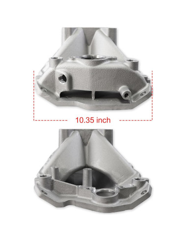 Colector de Admisión Aluminio JGhyperX 52031 SBC 305 350 400