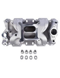 Colector de Admisión Aluminio Woosphy para Chevy Small Block