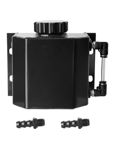 Tanque de Expansión de Radiador Ucreative 1L Aluminio Negro