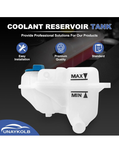 Tanque de Refrigerante UnayKolb 1.21 kg Compatible Audi A4