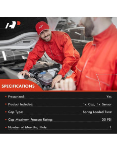 Tanque de Recuperación Refrigerante A-Premium para BMW E39 E38 2