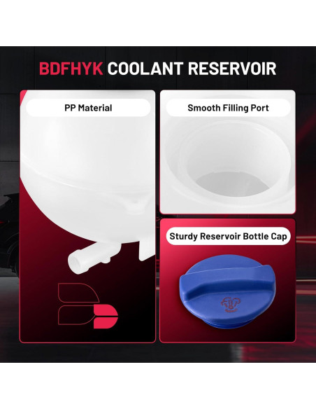 Tanque de desbordamiento refrigerante BDFHYK 603-559 para VW/Seat