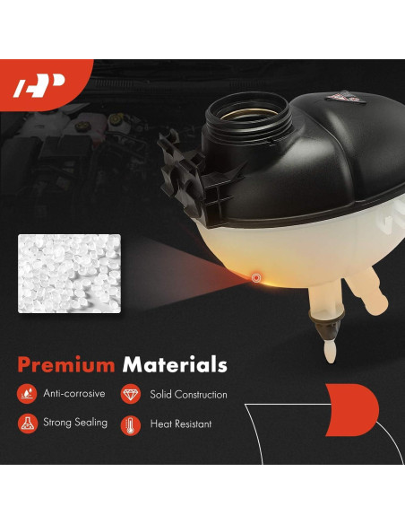 Tanque de Expansión A-Premium para Mercedes-Benz C180, C200, E200