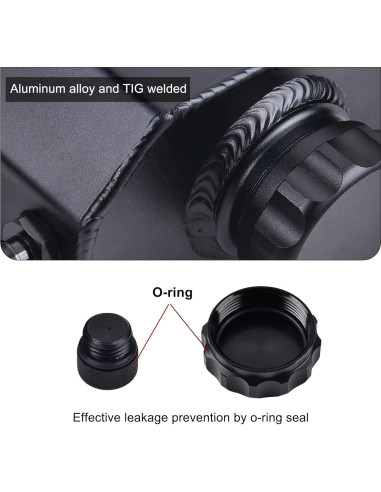 Tanque de Desbordamiento de Refrigerante Speedwow 1L Universal