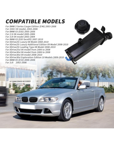 Tanque de Recuperación de Refrigerante BMW 17137787039