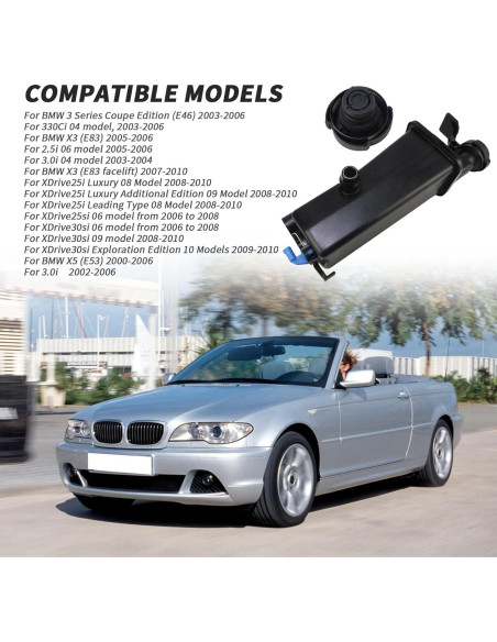 Tanque de Recuperación de Refrigerante BMW 17137787039