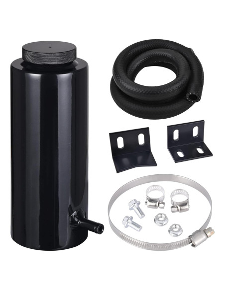 Tanque de Desbordamiento de Refrigerante EVIL ENERGY 800ml Aluminio Negro