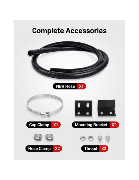 Tanque de Desbordamiento de Refrigerante EVIL ENERGY 800ml Aluminio Negro