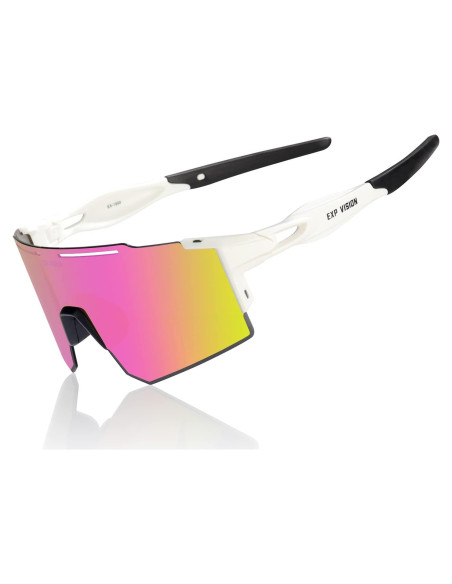 Gafas de Ciclismo Polarizadas TOP VISION EX9200 UV400 Rosa