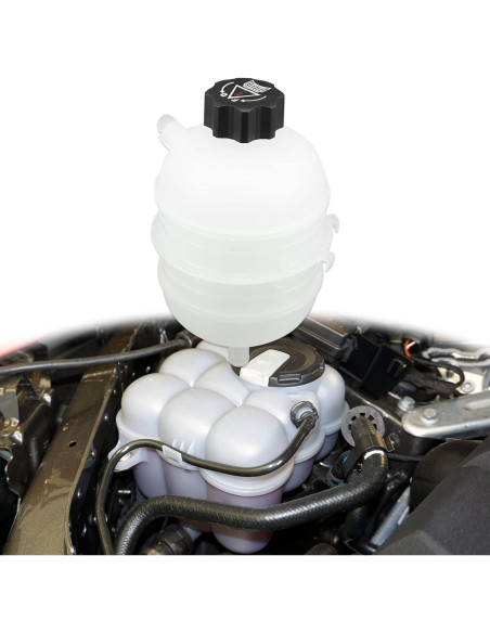 Tanque de Refrigerante Radiador X AUTOHAUX para Peugeot 206 CC 2001-2008