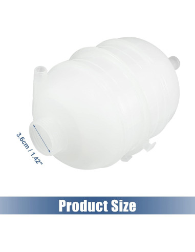 Tanque de Refrigerante Radiador X AUTOHAUX para Peugeot 206 CC 2001-2008