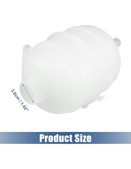 Tanque de Refrigerante Radiador X AUTOHAUX para Peugeot 206 CC 2001-2008