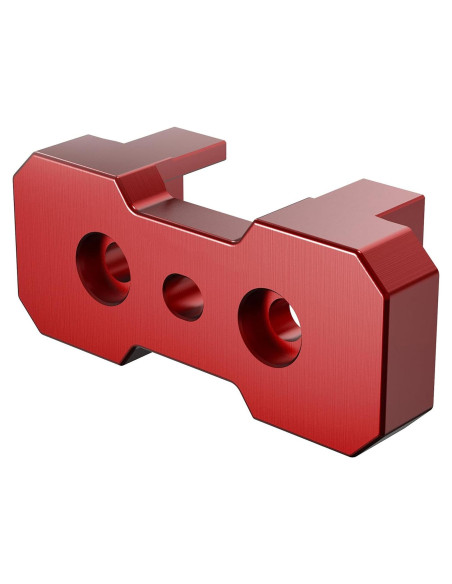 Inserto de Montaje de Transmisión Bevinsee para Audi B8/B8.5 Rojo