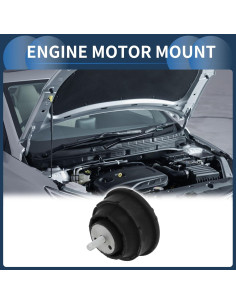 Soporte de Motor INFINAUTO para BMW E46 2004 2.0L Negro 2