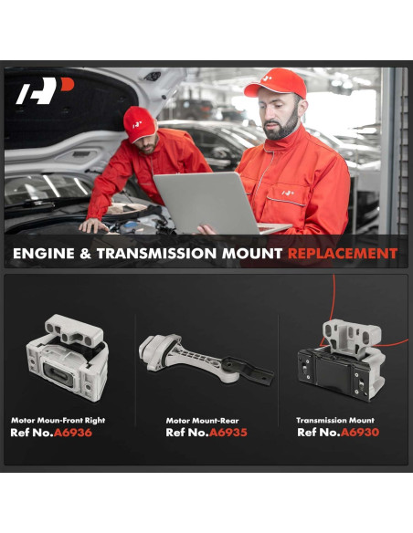 Kit de Montaje de Motor A-Premium 3 Piezas para Volkswagen