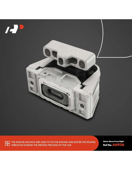 Kit de Montaje de Motor A-Premium 3 Piezas para Volkswagen