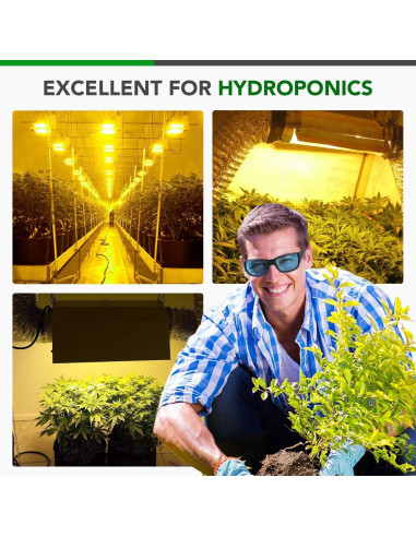 Gafas de Cultivo iPower GLGLSSBLUEV1 para Luz HPS y MH