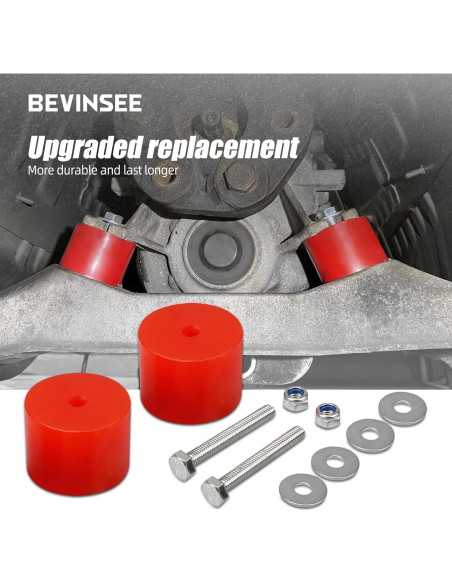 Soportes de Transmisión Bevinsee 80ShA para BMW E30 E36 E46 Z3 Z4