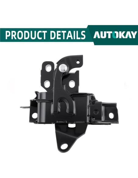 Montaje de Transmisión Automático Izquierdo AUTOKAY 12372-24021 para Toyota Corolla y Lexus UX200 2019-2021