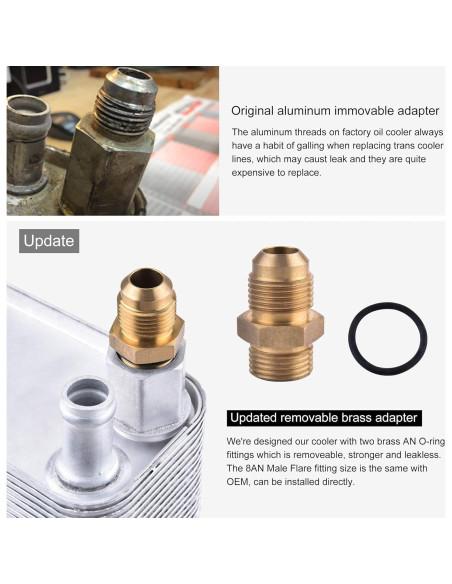 Enfriador de Aceite EVIL ENERGY para Dodge Ram 2500/3500 5.9L