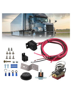 Kit de Relé de Control de Termostato Ajustable 12V Ryanstar Racing