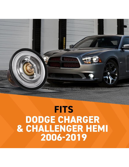 Termostato de Carreras Mishimoto MMTS-JED-06L para Dodge HEMI 2006-2019
