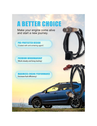 Sensor de Oxígeno O2 TAUTOY 234-4829 234-5102 para Audi A4