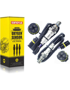 Sensor de oxígeno Sangyue para BMW 3.0L 2pcs Descendente 2