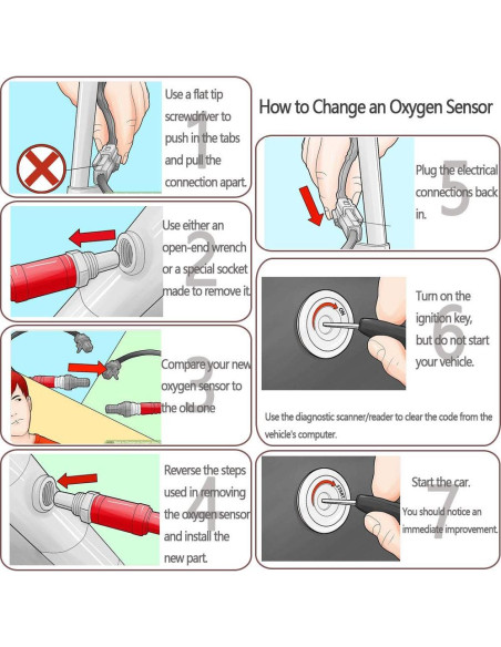 Sensor de oxígeno O2 Germban 234-4188 para Mitsubishi Lancer 2008-2010