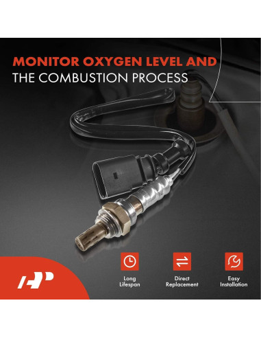 Sensor de Oxígeno O2 A-Premium para Audi V6 3.0L y 3.2L