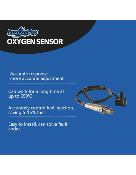 Sensor de Oxígeno LuxOxyPro para Ford F150 3.5L 2011-2016