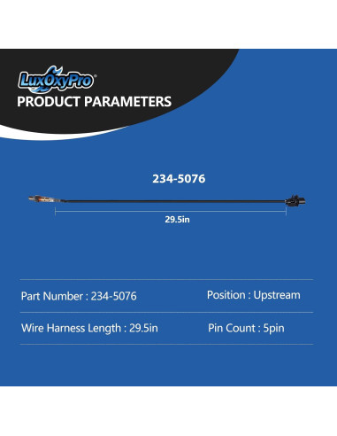 Sensor de Oxígeno LuxOxyPro para Ford F150 3.5L 2011-2016