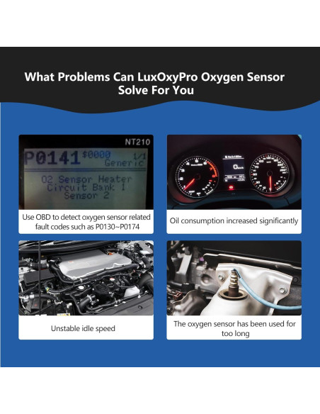 Sensor de Oxígeno LuxOxyPro para Ford F150 3.5L 2011-2016