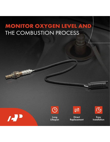 Sensor de Oxígeno O2 A-Premium para BMW Z3 E36 1.9L Juego 2 Piezas