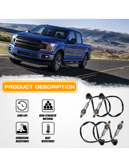 Sensor de Oxígeno RANSOTO WWJ286 Compatible Ford 1990-2014