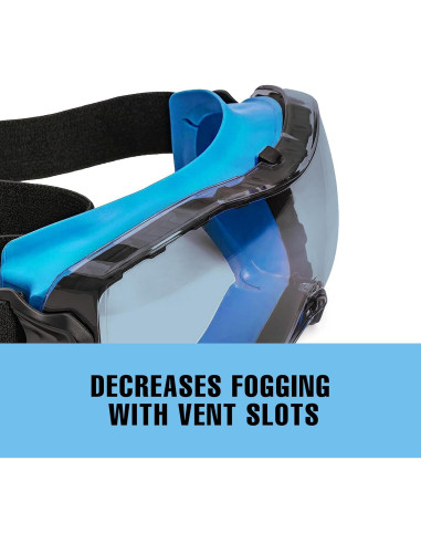 Gafas de Seguridad SolidWork Anti-Niebla Lente Transparente