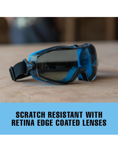 Gafas de Seguridad SolidWork Anti-Niebla Lente Transparente