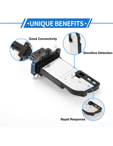 Sensor de Flujo de Aire Masivo VekAuto 059906461N para Audi A4 A5 A6 Q5 Q7