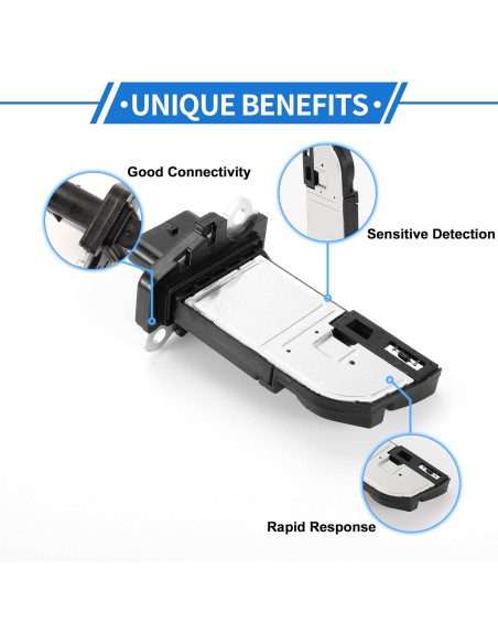Sensor de Flujo de Aire Masivo VekAuto 059906461N para Audi A4 A5 A6 Q5 Q7