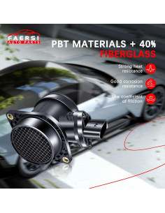 Sensor de flujo de aire masivo FAERSI 06A906461L para Audi y VW 2