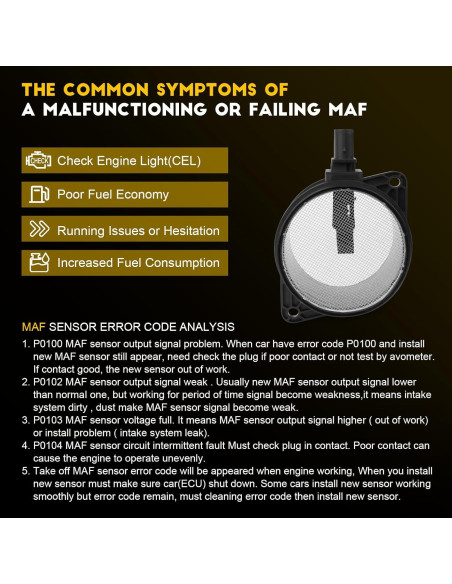 Sensor de Flujo de Aire Masivo OCPTY para BMW 335d y X5 3.0L