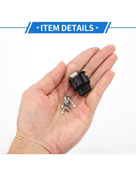 Conector de Sensor de Flujo de Aire 4 Pines VekAuto para BMW