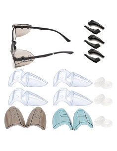 6 Pares Protectores Laterales Gafas Seguridad Vilbocr Antideslizante